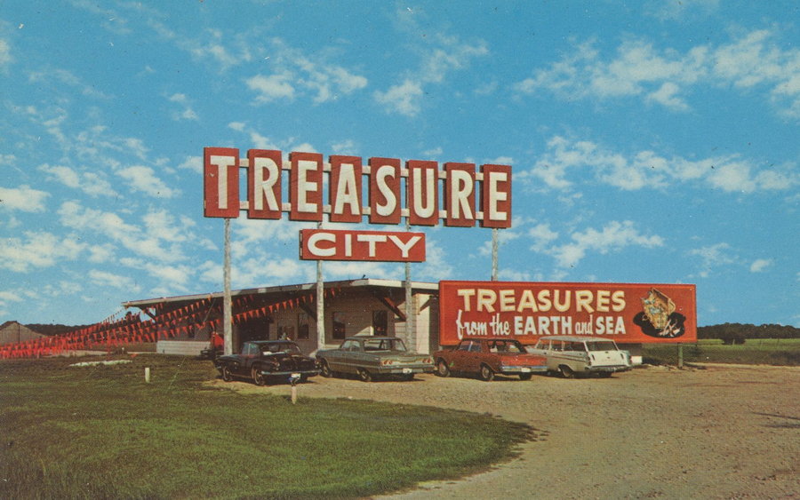 Treasure City - Postcard